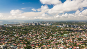 Paranaque city aerial view